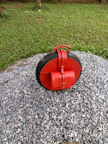 Red Obi Tyre Bag